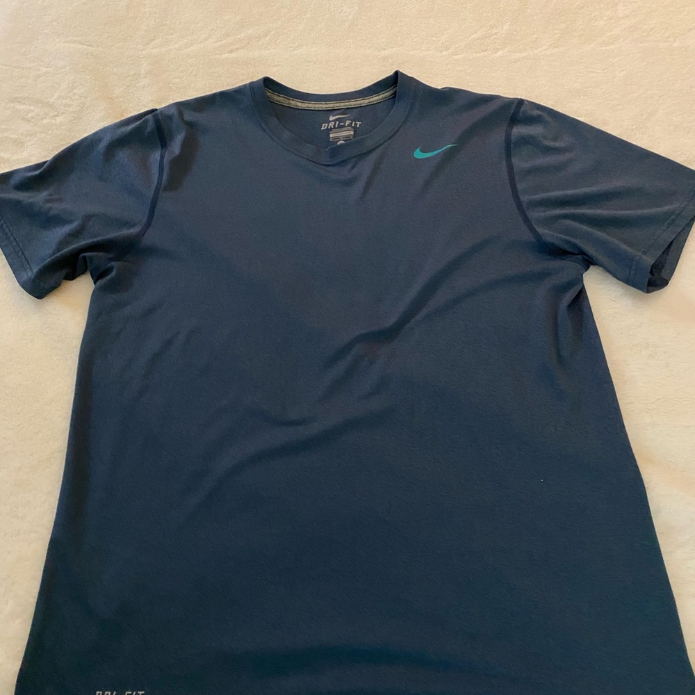 Aegean Blue Nike Dry Fit T-Shirt
